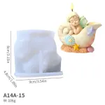 3D Conch Angel Silicone Mould for Candle, Soap & Resin