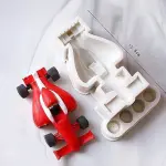 3D Racing Sports Car Silicone Mould for Fondant, Chocolate, Candle & Resin