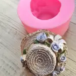 3D Lady Hat Silicone Mould for Fondant, Chocolate, Candle & Resin