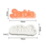 Barbie Silicone Mould for Fondant, Chocolate & Cake Decoration