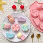 Fruit Silicone Mould – Watermelon, Strawberry & Lemon for Chocolate, Soap & Resin