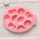 Fruit Silicone Mould – Watermelon, Strawberry & Lemon for Chocolate, Soap & Resin