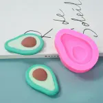 Avocado Silicone Mould Style 2 for Fondant, Chocolate, Candle & Soap
