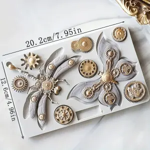 Butterfly & Dragonfly Silicone Mould for Fondant, Chocolate & Crafts