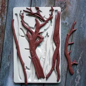Tree Branch Silicone Mould for Fondant, Chocolate & Cake Decoration