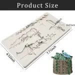 Leaf Succulent Theme Silicone Mould for Fondant & Chocolate