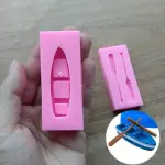 2 Pcs Small Boat & Rowboat Oars Silicone Mould for Fondant & Chocolate