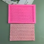Knitting Texture Silicone Mould for Fondant & Cake Decoration