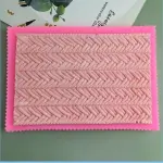 Knitting Texture Silicone Mould for Fondant & Cake Decoration