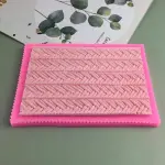 Knitting Texture Silicone Mould for Fondant & Cake Decoration