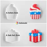 Captain America Cookie Cutter Set of 8 Pcs for Cookies & Fondant