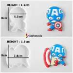 Captain America Cookie Cutter Set of 8 Pcs for Cookies & Fondant