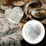 Heart Hand in Hand Engagement Theme Silicone Mould for Candle, Soap & Chocolate
