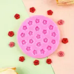 Mini Cherry Blossom & Rose Flower Silicone Mould for Fondant & Chocolate