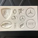 Car Logo Silicone Fondant Mould