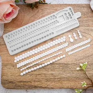 Pearl Border Silicone Fondant Mould