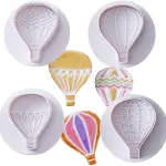 4 Pcs Hot Air Balloon Plunger Cutter Set