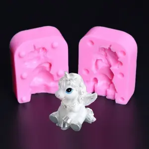 3D Unicorn Silicone Mould