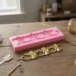 Large Baroque Border Silicone Fondant Mould