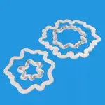 3 Pcs Peony Flower Plunger Cutter Set