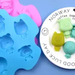 Vedini 6 Cavity Cartoon Series Silicone Mold