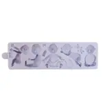 Babies Silicone Baby Shower Fondant Mould