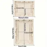 Large Rectangle detailed Frame Silicone Mould
